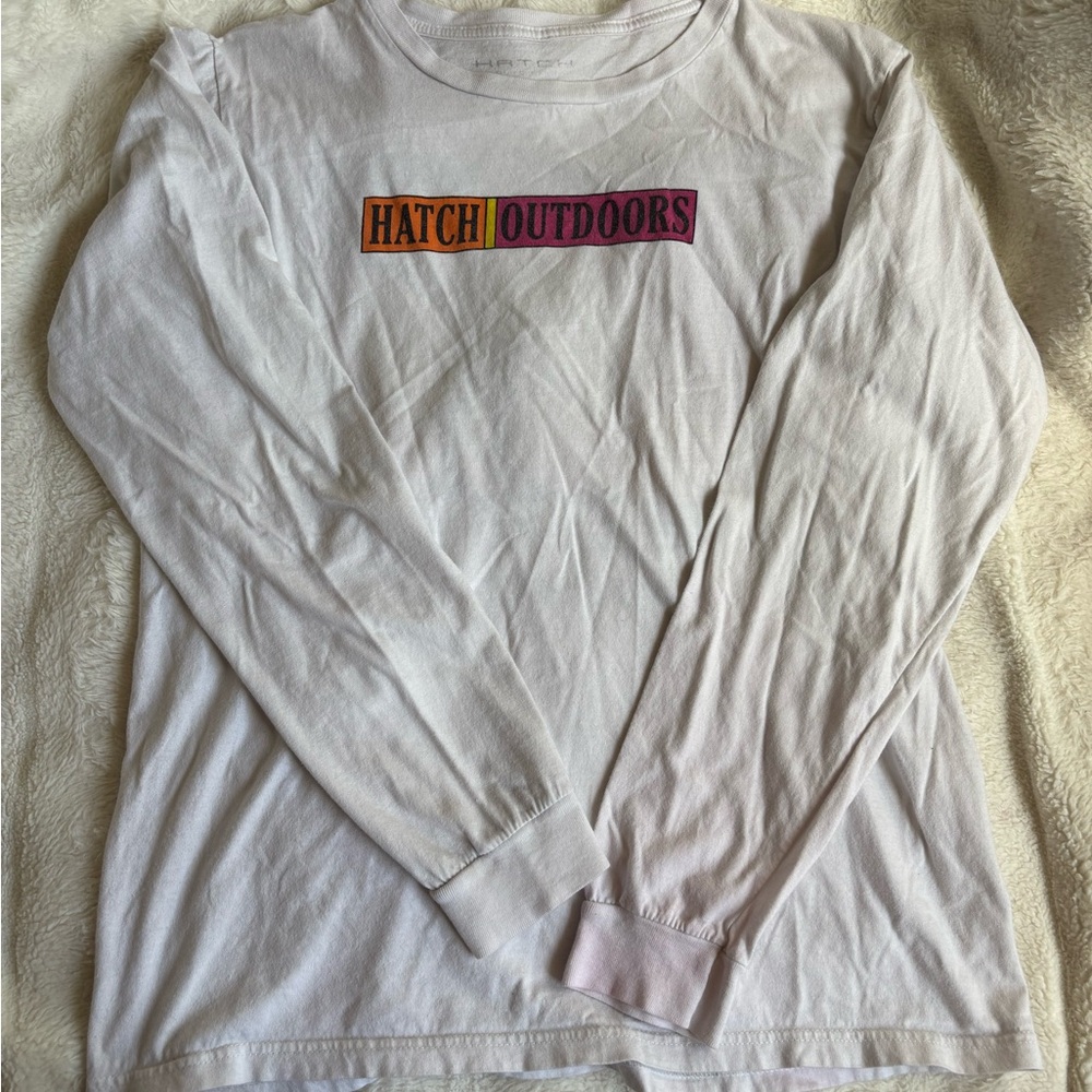 Hatch Outdoors White Long Sleeve Shirt